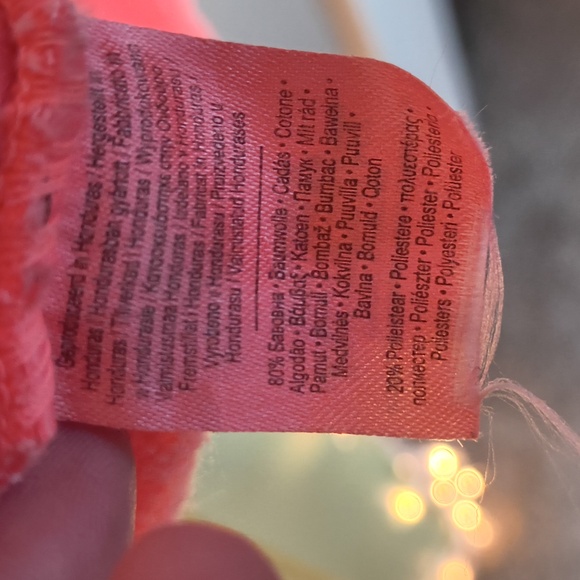 Women's Comfort Colors Hot Coral Pink Zip Up Florida Key West Hoodie L - Picture 10 of 12